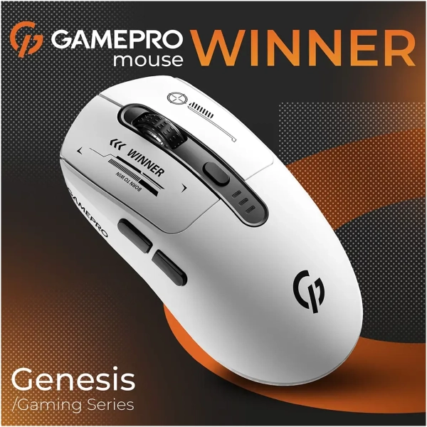 Купити Мишка GamePro Genesis Winner Wireless/Bluetooth/USB White (GM079W) - фото 11