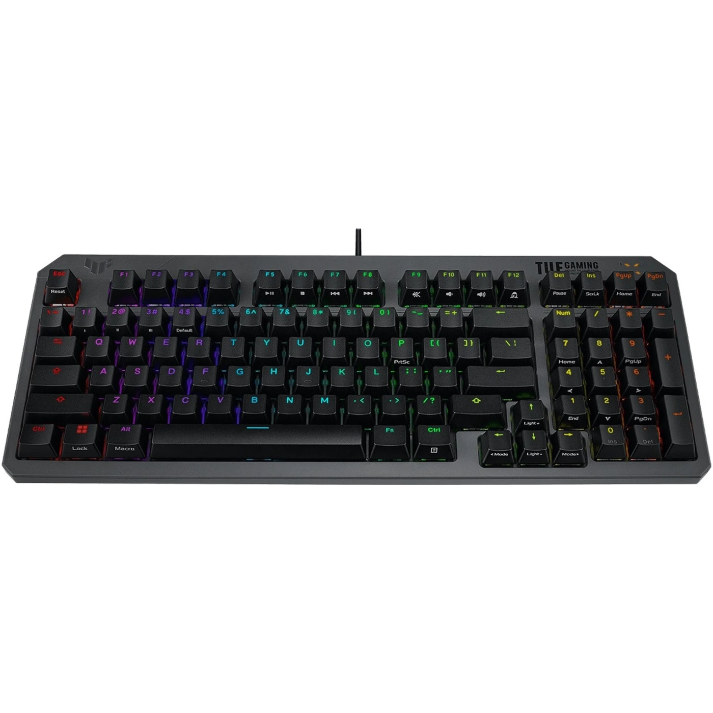 Купить Клавиатура ASUS TUF Gaming K3 Gen II Opti-Mech RGB Red Switches Black (90MP0390-BKMA00) - фото 3