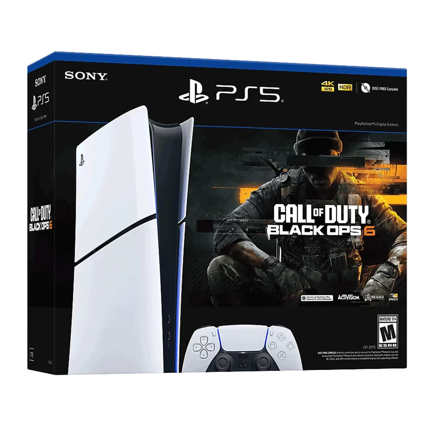 Купить Игровая приставка Sony PlayStation 5 Slim Digital Edition (Call of Duty Black Ops 6 Bundle) (1000049606) - фото 6