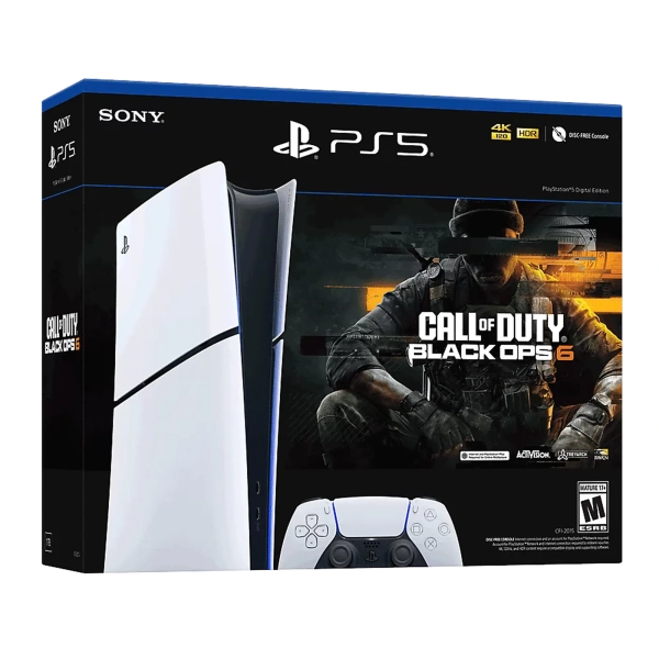 Купить Игровая приставка Sony PlayStation 5 Slim Digital Edition (Call of Duty Black Ops 6 Bundle) (1000049606) - фото 6
