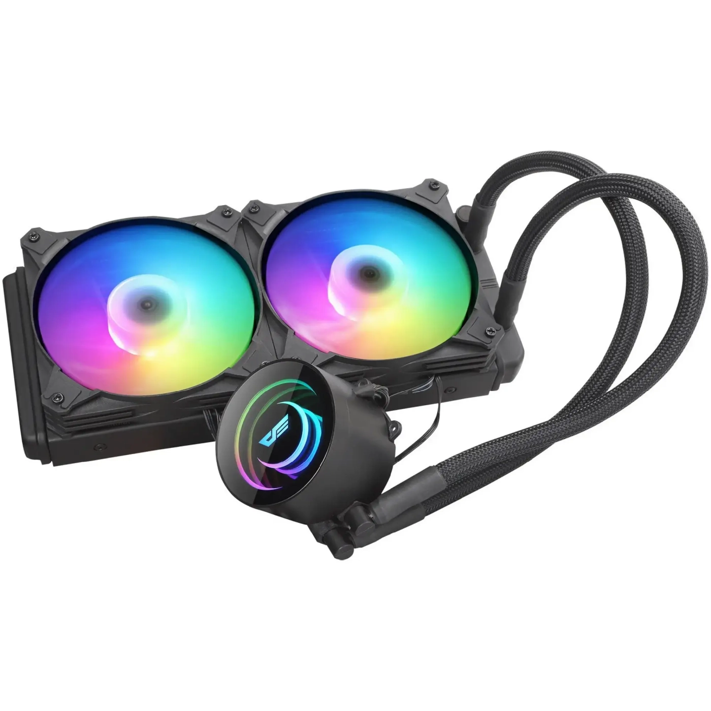 Купить Система водяного охлаждения DarkFlash DX240 Black - фото 2