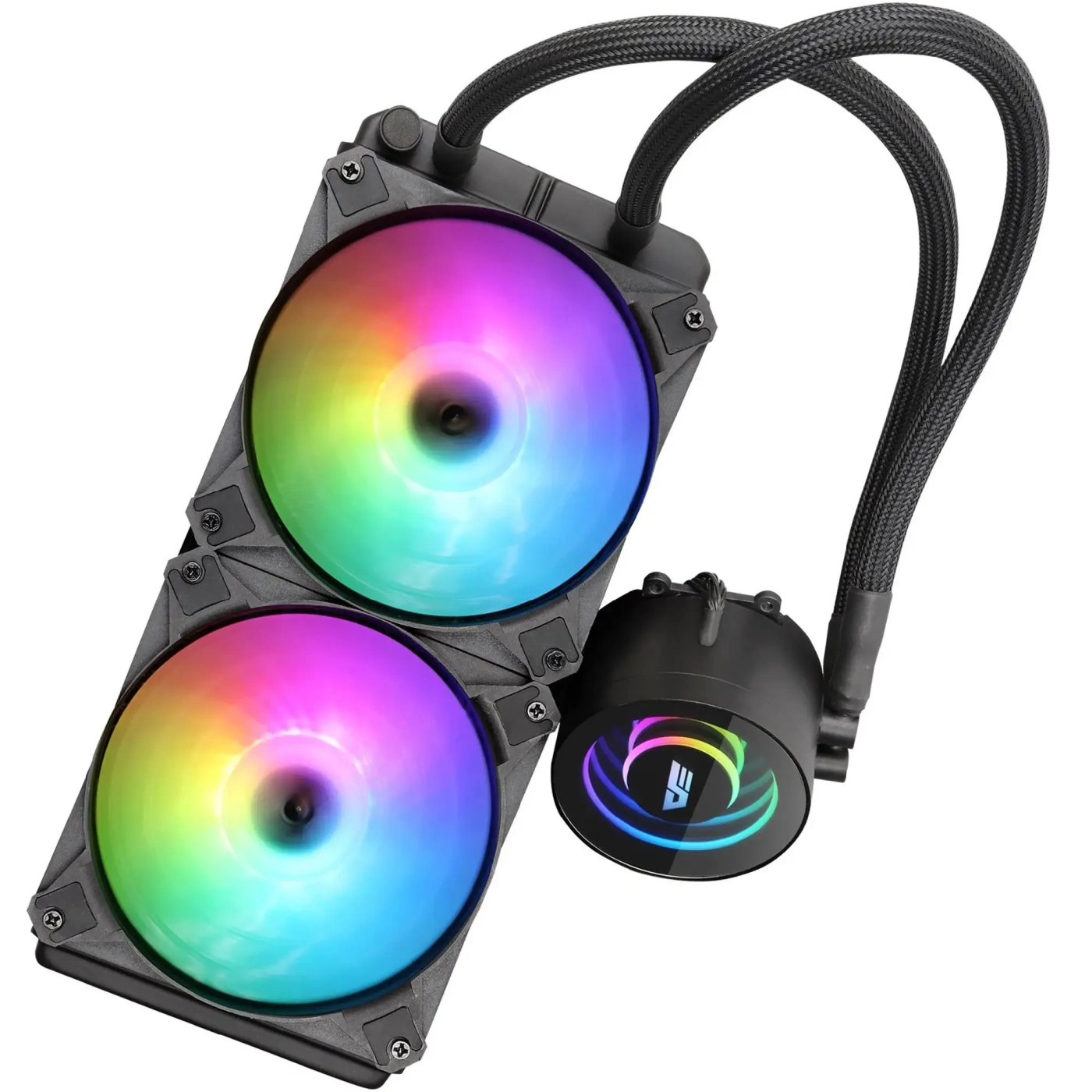 Купить Система водяного охлаждения DarkFlash DX240 Black - фото 3