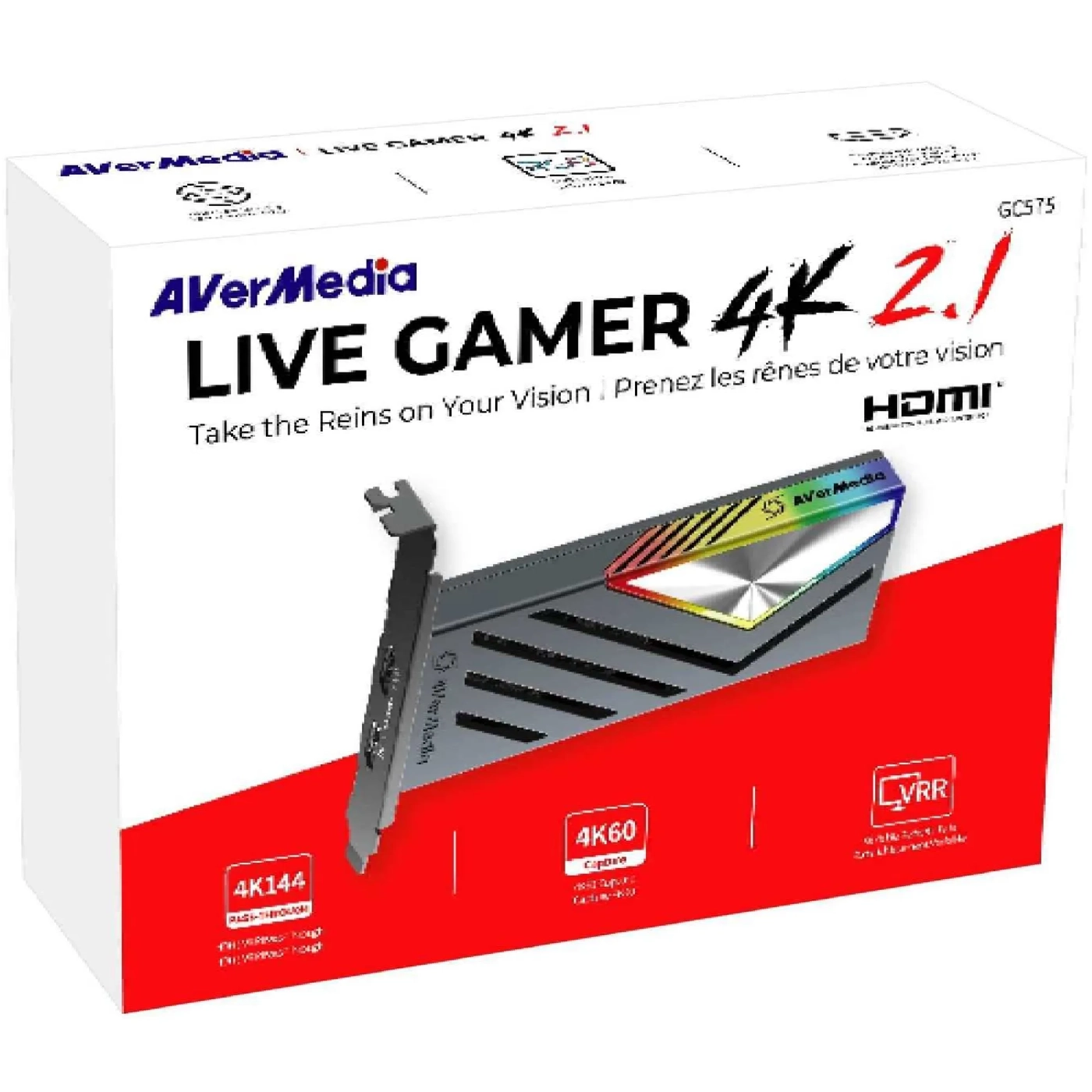 Купити Карта захоплення відео AVerMedia GC575 Live Gamer 4K 2.1 RGB (61GC575000BC) - фото 3
