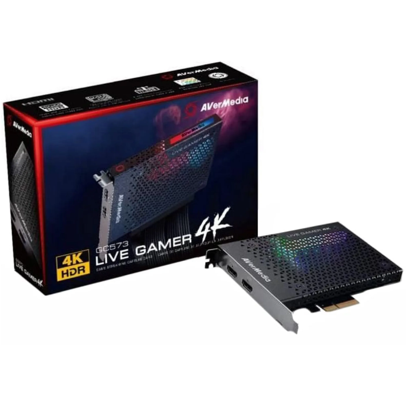 Купити Карта захоплення відео AVerMedia GC573 Live Gamer 4K RGB (61GC5730A0AS) - фото 4