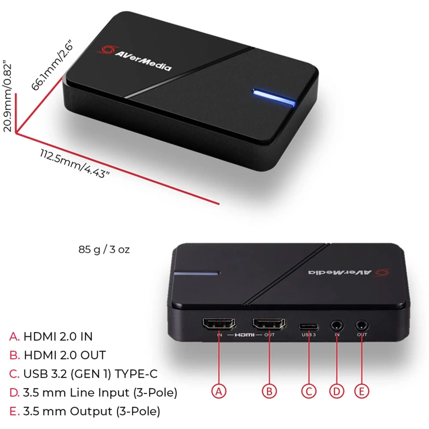 Купити Пристрій захоплення відео AVerMedia GC551G2 Live Gamer Extreme 3 (61GC551G20BK) - фото 4