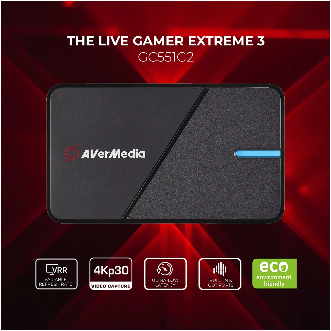 Купити Пристрій захоплення відео AVerMedia GC551G2 Live Gamer Extreme 3 (61GC551G20BK) - фото 5