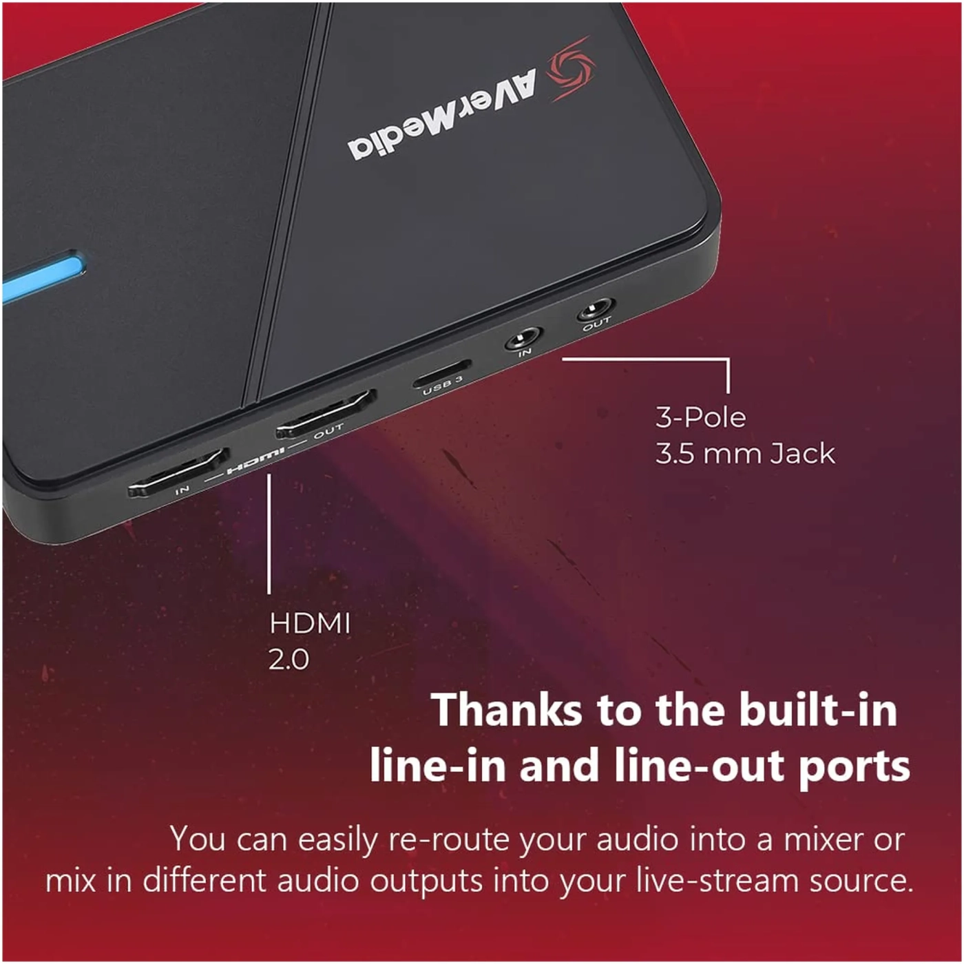 Купити Пристрій захоплення відео AVerMedia GC551G2 Live Gamer Extreme 3 (61GC551G20BK) - фото 8
