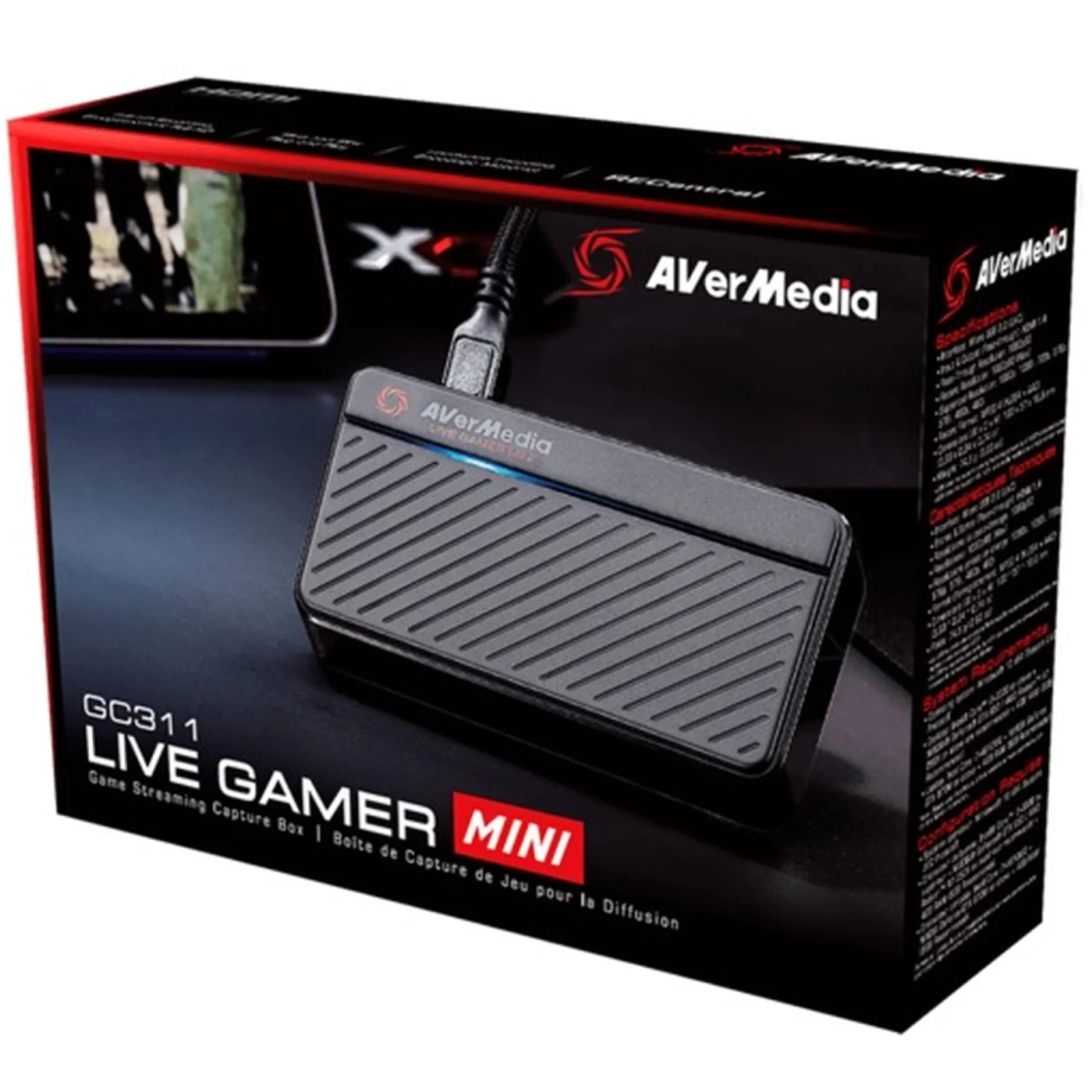 Купити Пристрій захоплення відео AVerMedia GC311 Live Gamer MINI (61GC3110A0AB) - фото 6