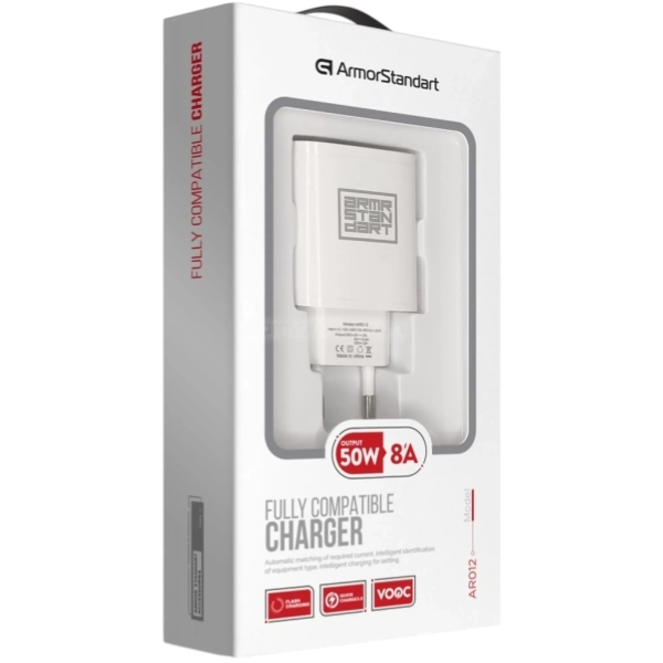 Купить Зарядное устройство ArmorStandart AR012 1хUSB 24W White (ARM59715) - фото 7