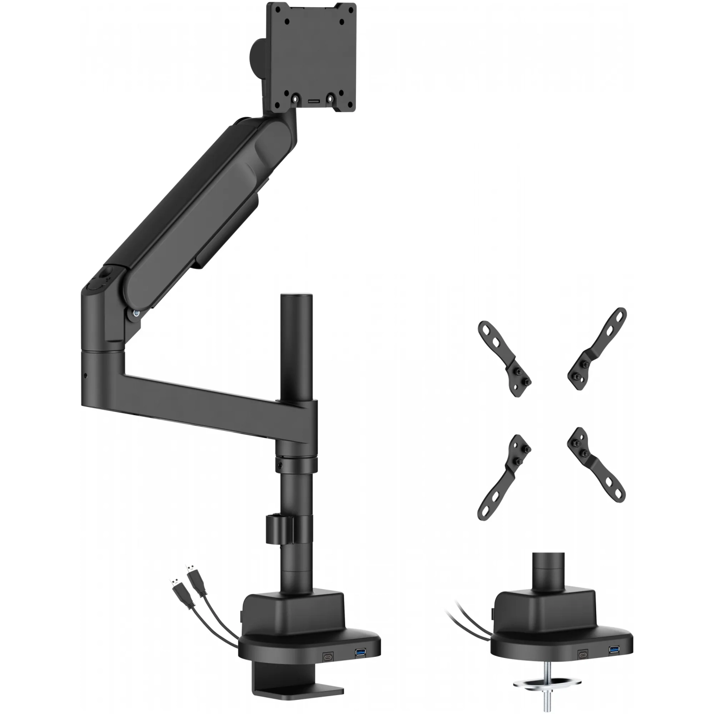 Купить Крепление для монитора (кронштейн) Officepro MAH751B 24-57" Black - фото 7