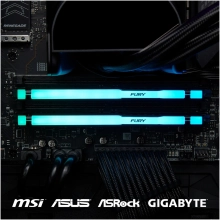 Купить Модуль памяти Kingston FURY Beast RGB AM5 DDR5-5600 128GB KIT (2x64GB) (KF556C36BBEAK2-128) - фото 13