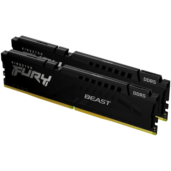Купити Модуль пам'яті Kingston FURY Beast DDR5-5600 128GB KIT (2x64GB) (KF556C36BBEK2-128) - фото 1