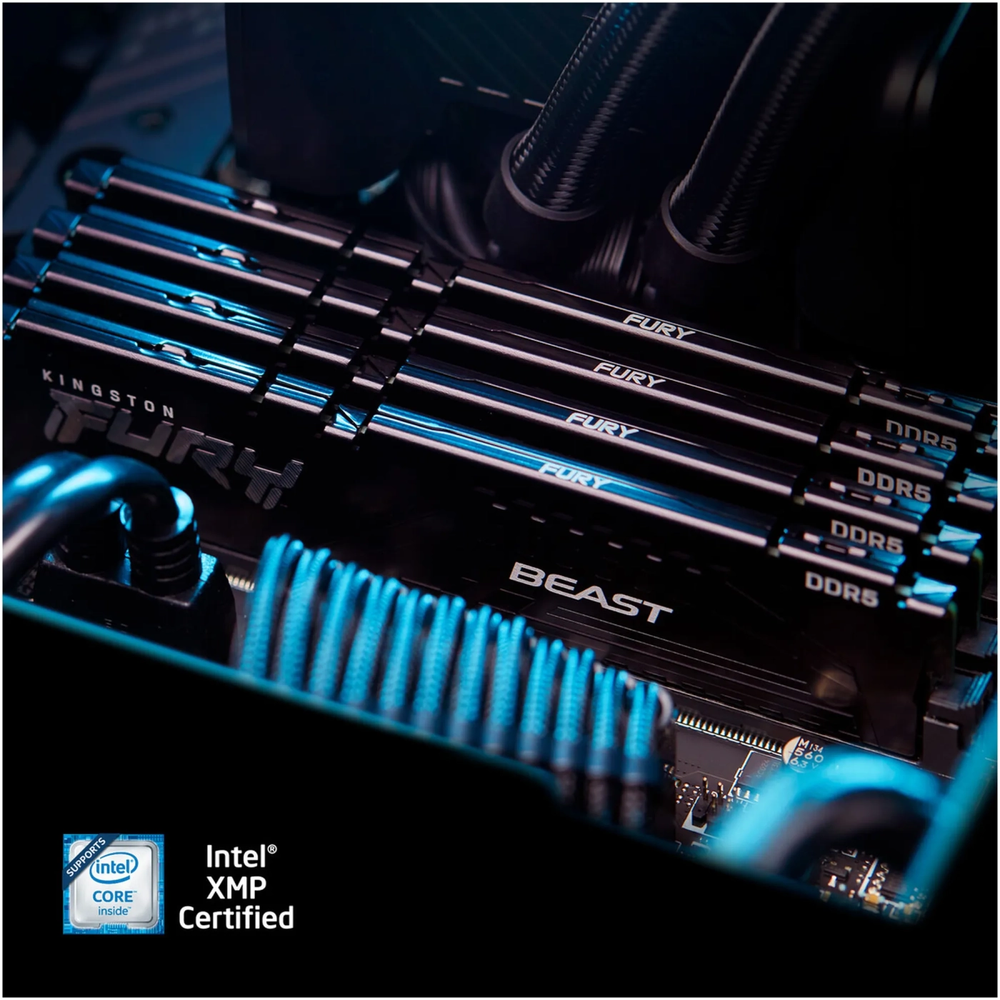 Купити Модуль пам'яті Kingston FURY Beast DDR5-5600 128GB KIT (2x64GB) (KF556C36BBEK2-128) - фото 8