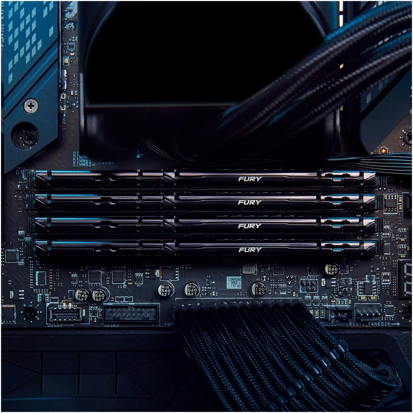 Купити Модуль пам'яті Kingston FURY Beast DDR5-5600 128GB KIT (2x64GB) (KF556C36BBEK2-128) - фото 10