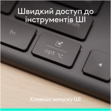 Купити Клавіатура Logitech Signature Slimfor Business K620 USB-C UA Graphite (920-013333) - фото 4