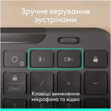 Купити Клавіатура Logitech Signature Slimfor Business K620 USB-C UA Graphite (920-013333) - фото 5