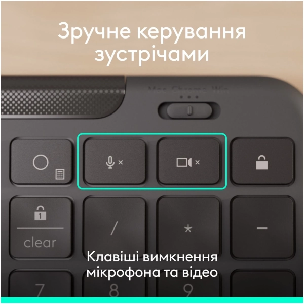 Купити Клавіатура Logitech Signature Slimfor Business K620 USB-C UA Graphite (920-013333) - фото 5