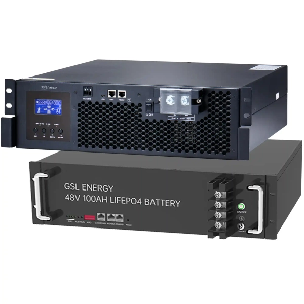 Купити Система зберігання енергії Solarverse SV5048UPSR-1GS4.8K-LFP 5 4.8kWh 1BAT LiFePO4 6500 циклів - фото 1