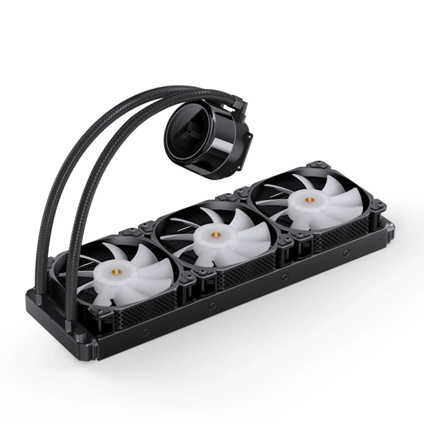 Купити Система рідинного охолодження JONSBO TW7-360 ARGB Black (Intel LGA1700/1200/115X/2011 AMD AM4/AM5/4PIN PWM) - фото 8