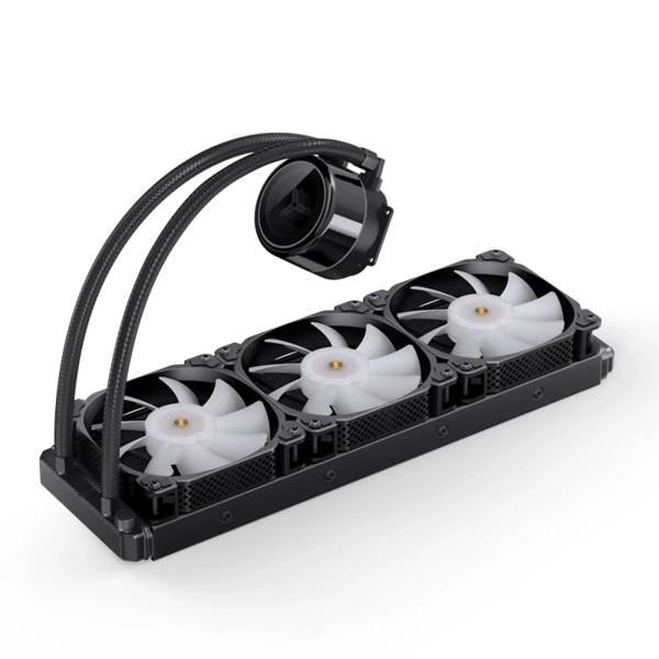 Купити Система рідинного охолодження JONSBO TW7-360 ARGB Black (Intel LGA1700/1200/115X/2011 AMD AM4/AM5/4PIN PWM) - фото 8