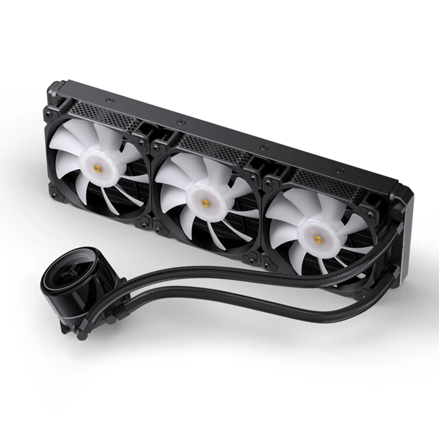 Купити Система рідинного охолодження JONSBO TW7-360 ARGB Black (Intel LGA1700/1200/115X/2011 AMD AM4/AM5/4PIN PWM) - фото 9