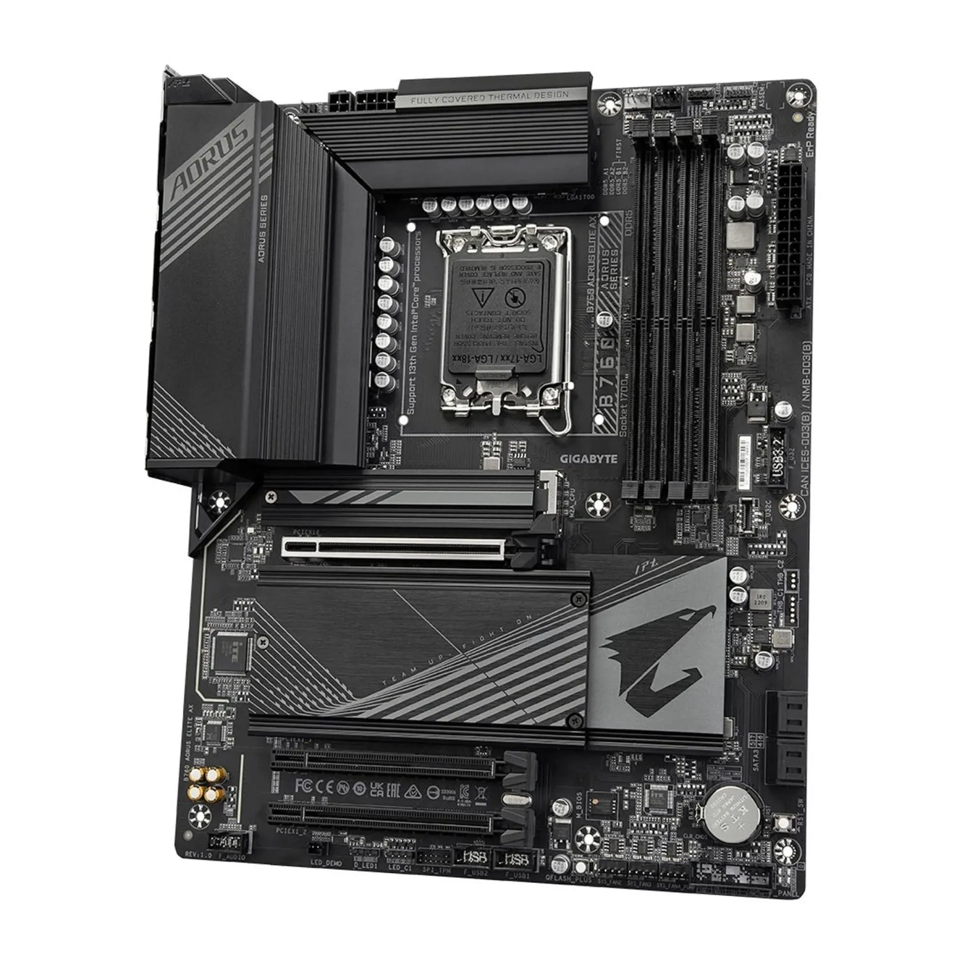 Купить Материнская плата GIGABYTE B760 AORUS ELITE AX - фото 1