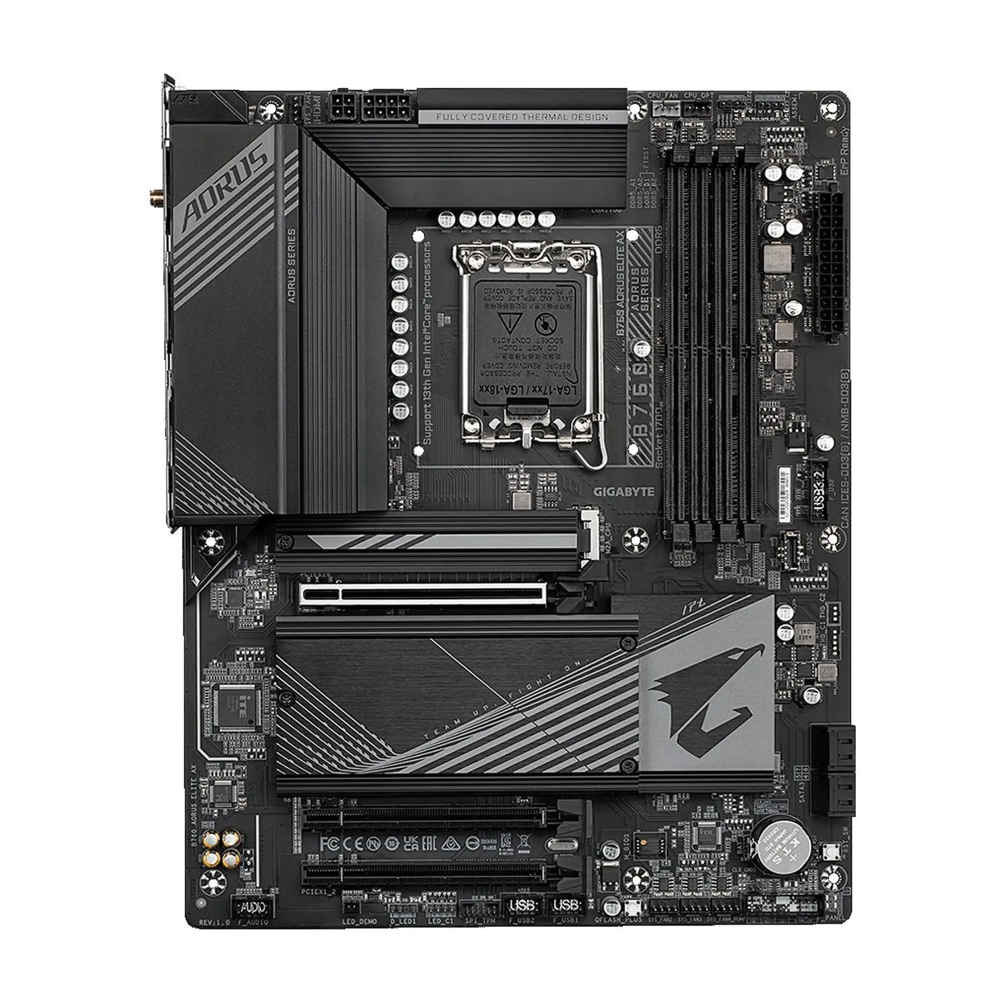 Купить Материнская плата GIGABYTE B760 AORUS ELITE AX - фото 2