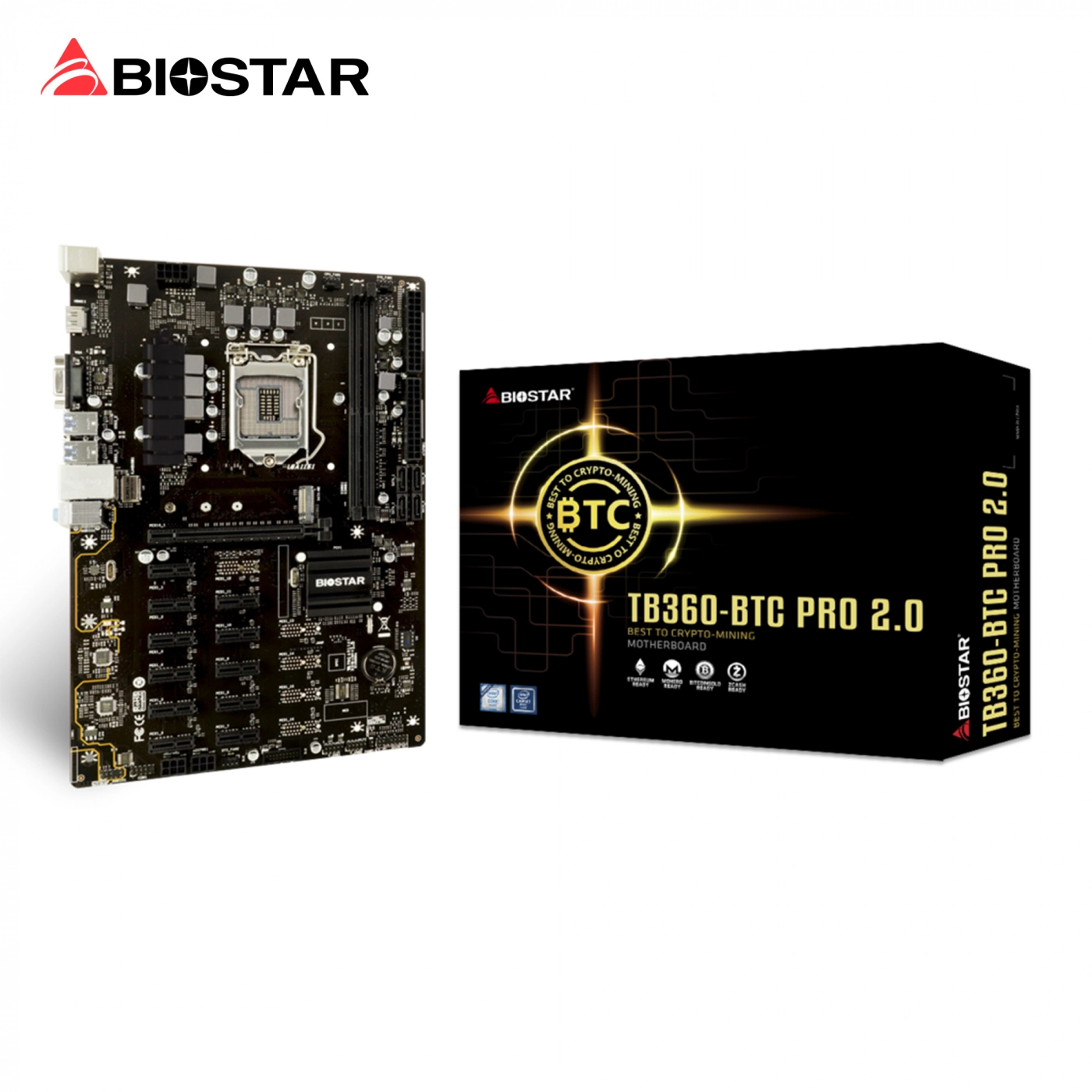 Купить Материнская плата Biostar TB360-BTC PRO 2.0 - фото 4