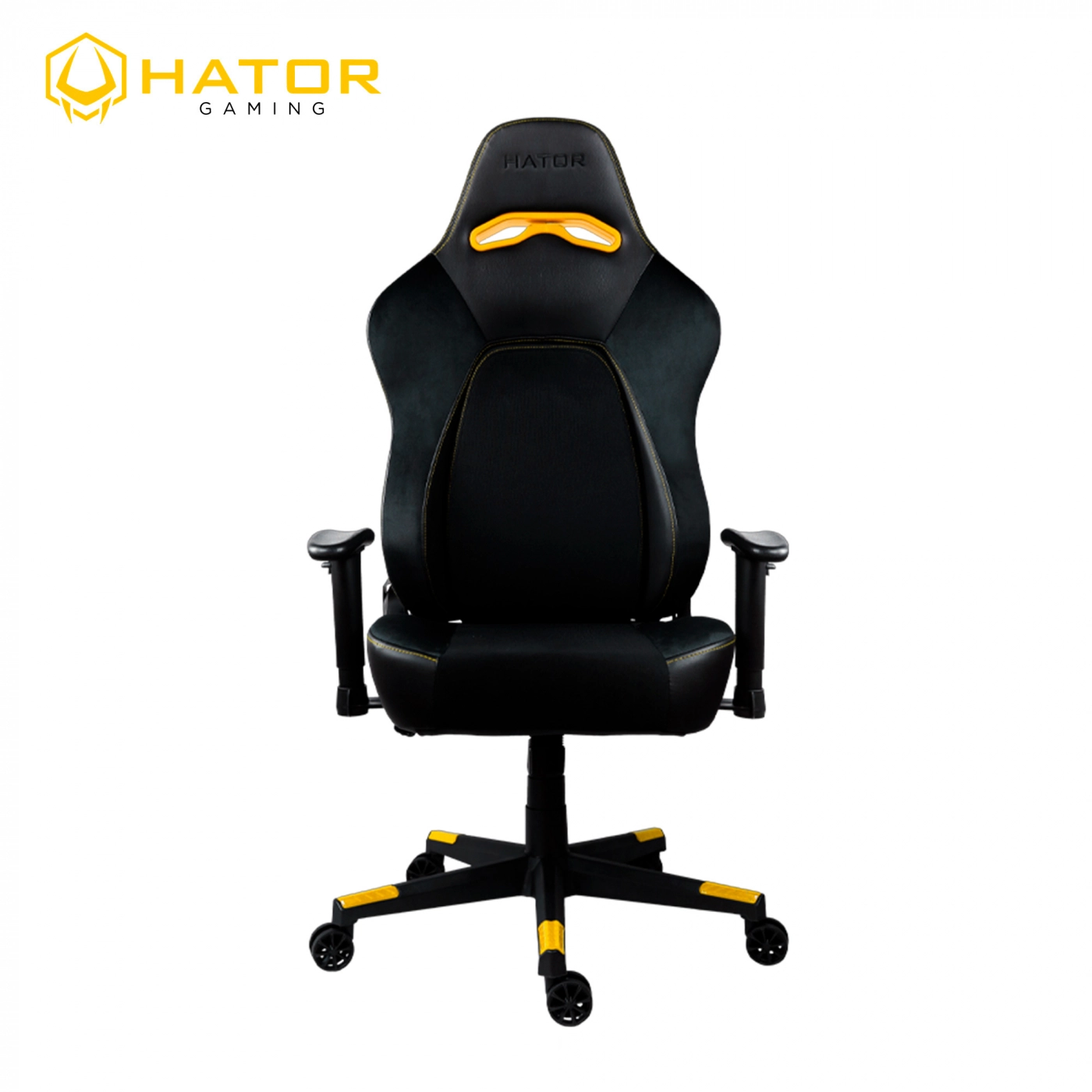 Купить Кресло для геймеров HATOR Emotion Light Black/Yellow - фото 2