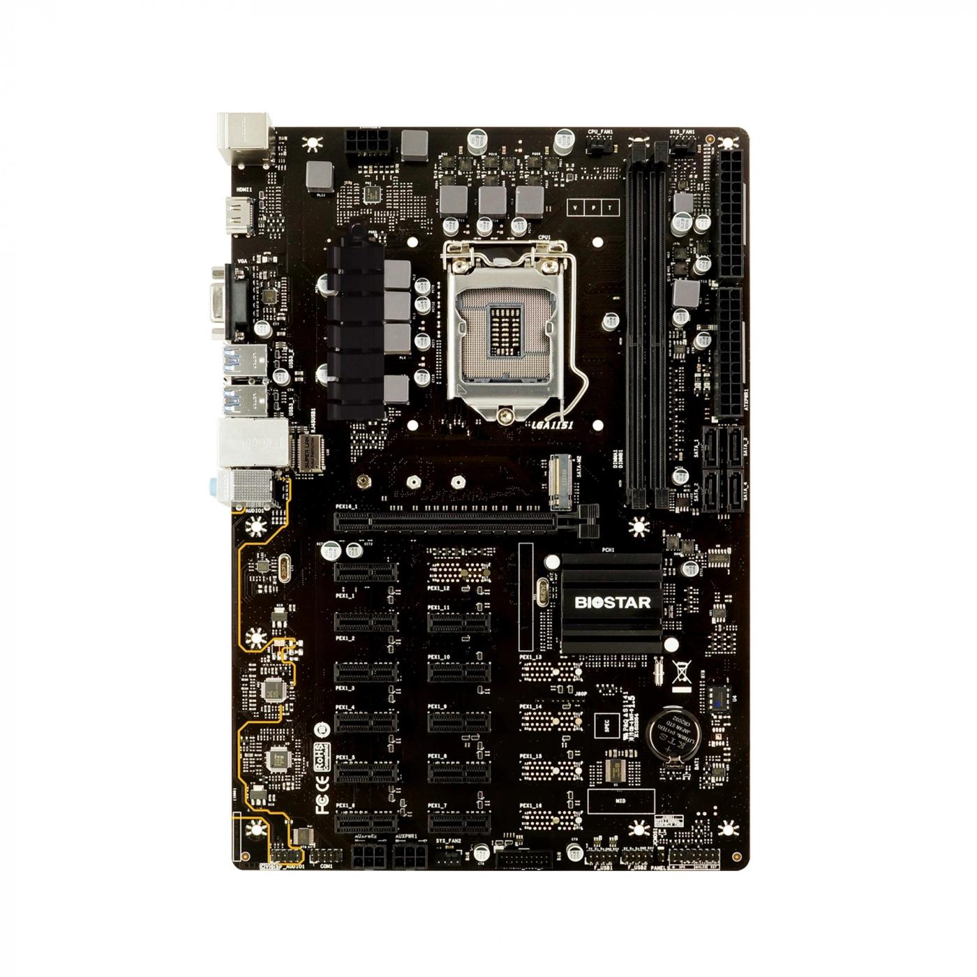 Купити Материнська платаBiostar TB360-BTC PRO 3.0 - фото 1