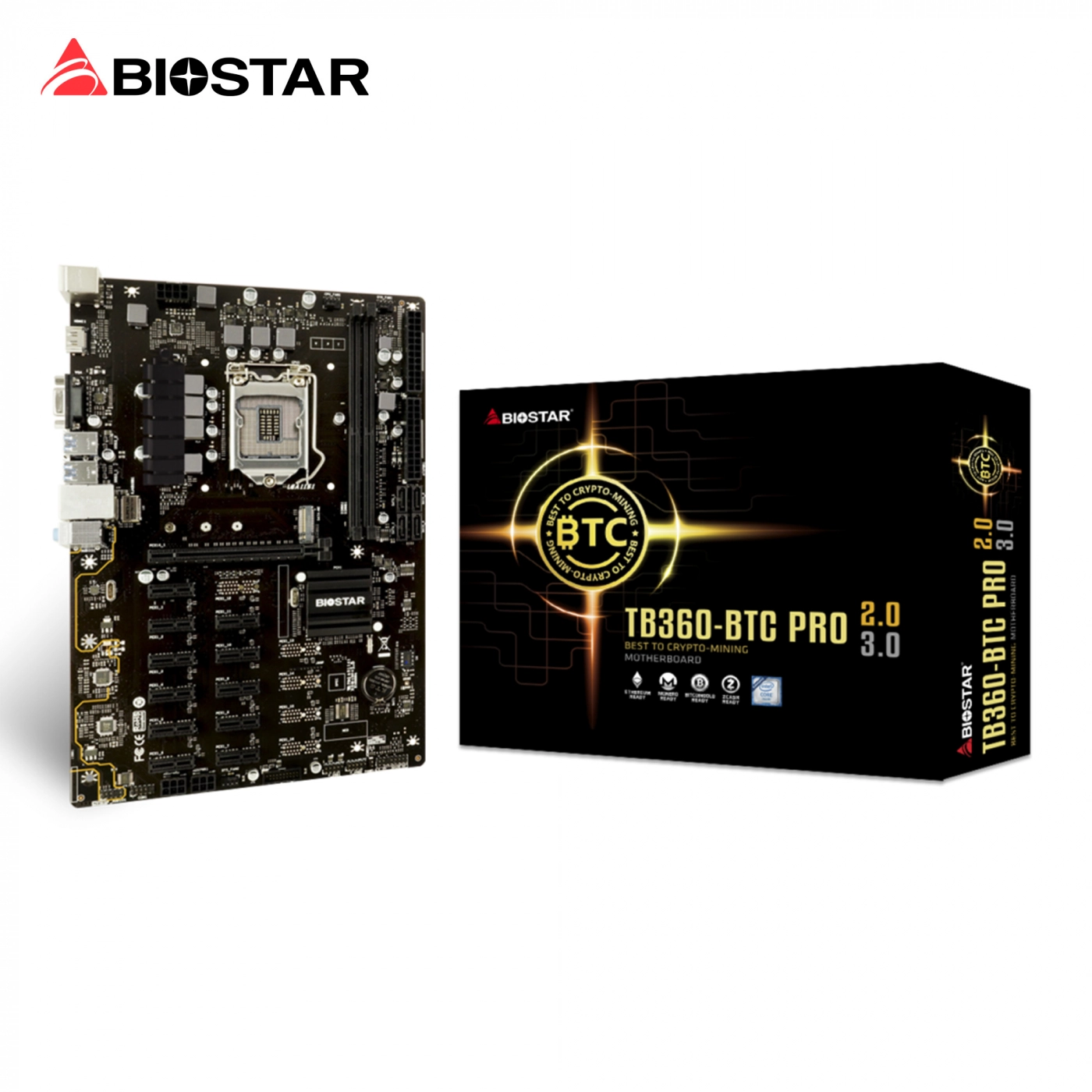 Купити Материнська платаBiostar TB360-BTC PRO 3.0 - фото 3