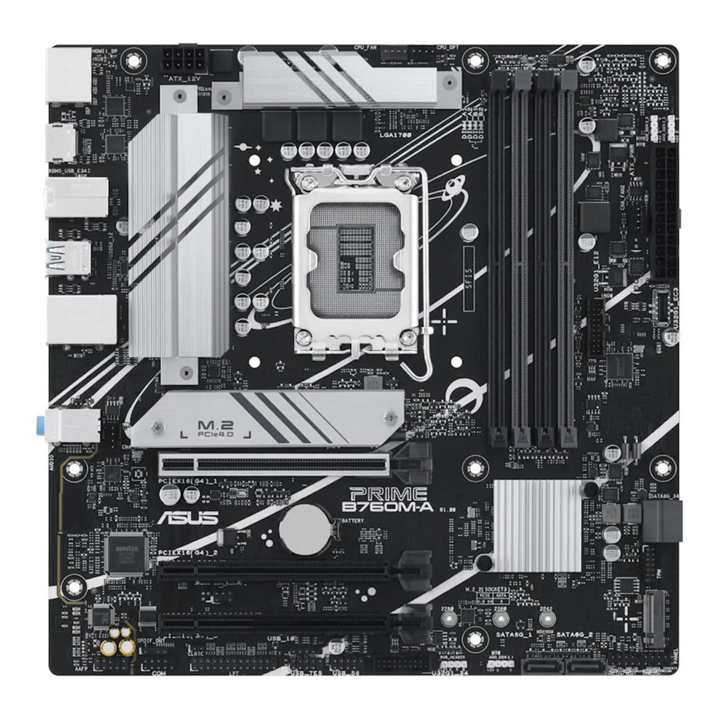 Купить Материнская плата ASUS PRIME B760M-A-CSM - фото 2