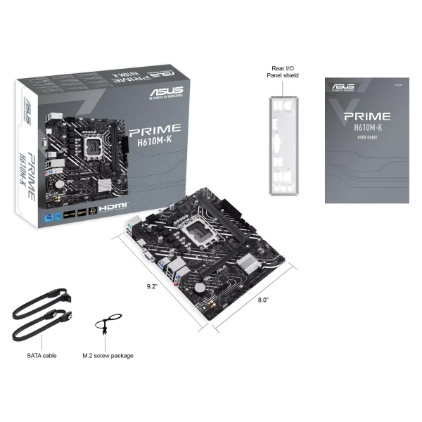 Купить Материнская плата ASUS PRIME H610M-K - фото 6