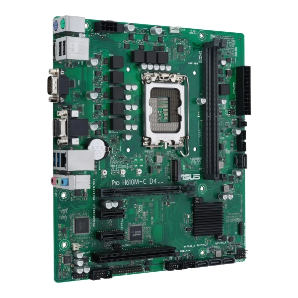 Купити Материнська плата ASUS PRO H610M-C D4-CSM - фото 2