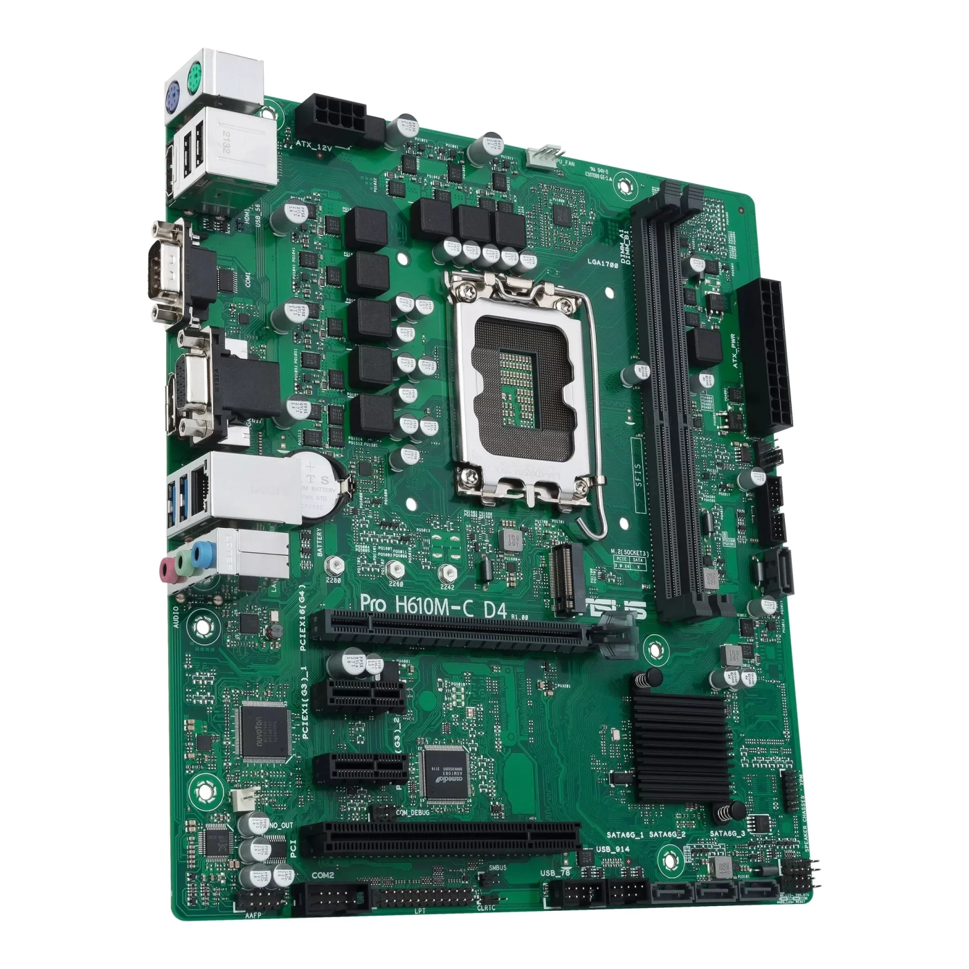 Купити Материнська плата ASUS PRO H610M-C D4-CSM - фото 3