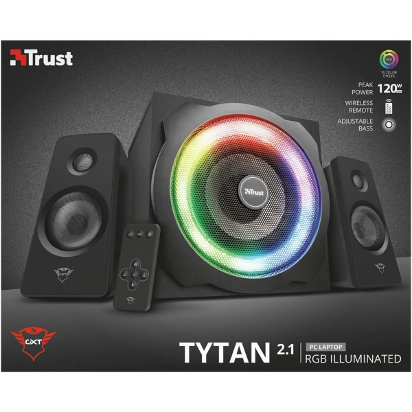 Купить Акустическая система Trust GXT 629 Tytan RGB 2.1 Speaker Set (22944_TRUST) - фото 8