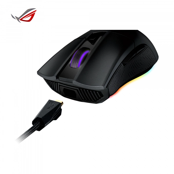 Купити Миша ASUS ROG Gladius II Origin USB Aura Black - фото 4