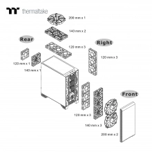Купити Корпус Thermaltake S300 TG Black RGB (CA-1P5-00M1WN-00) - фото 9