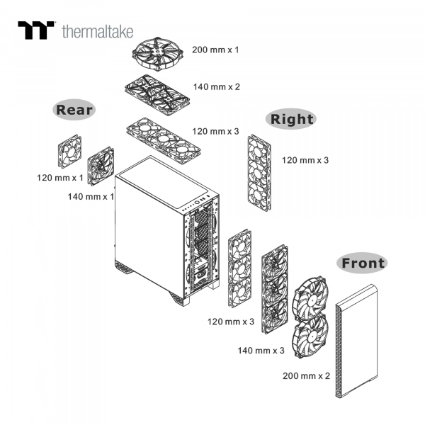 Купити Корпус Thermaltake S300 TG Black RGB (CA-1P5-00M1WN-00) - фото 9