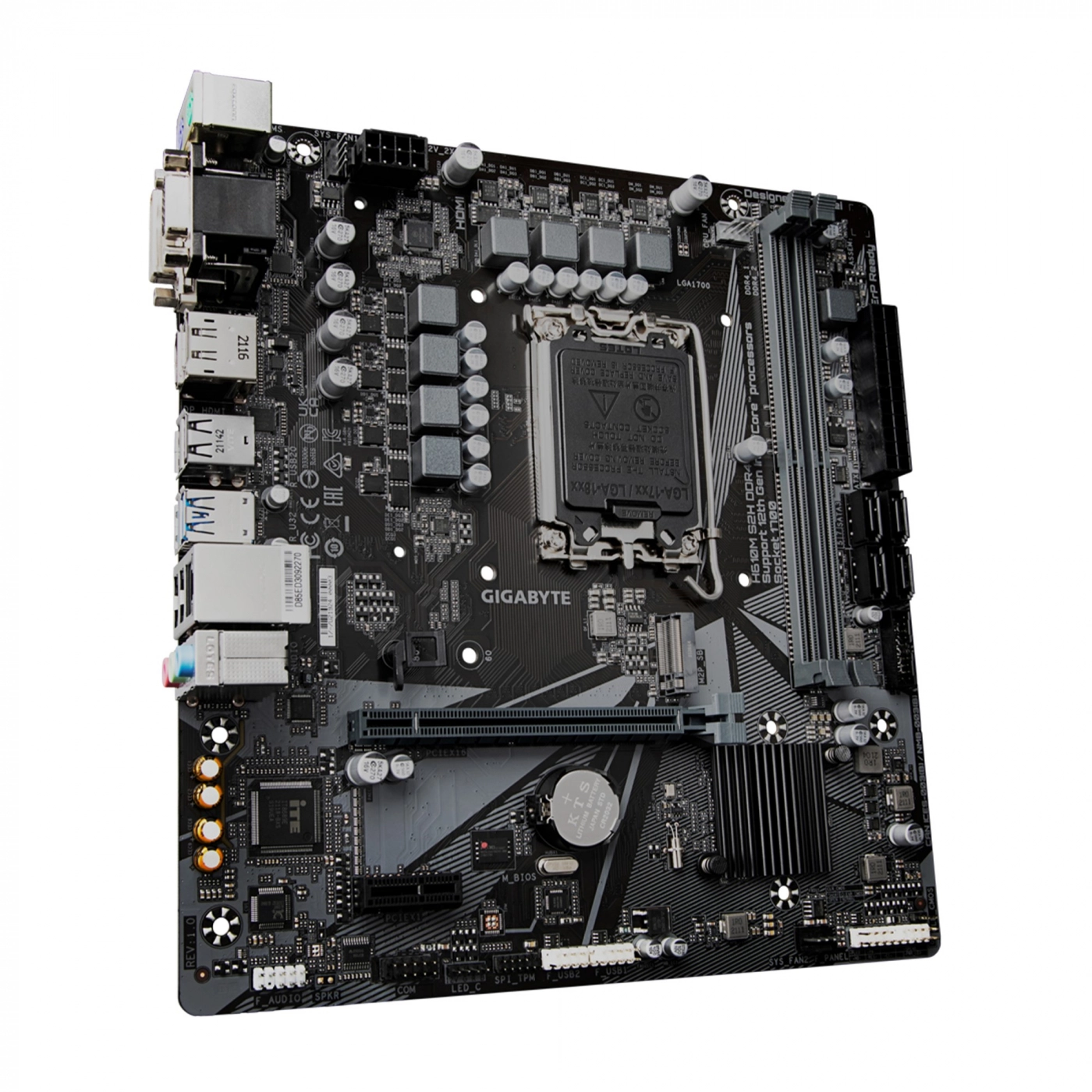 Купить Материнская плата GIGABYTE H610M S2H DDR4 - фото 1