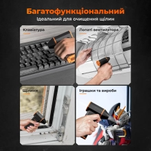 Купити Акумуляторний туброкомпресор (повітродувка) Wolfbox MegaFlow 50 (MF50) - фото 5