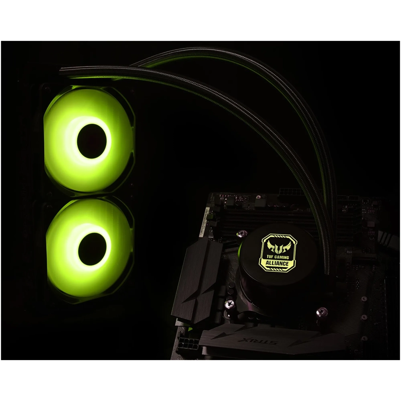 Купить Система водяного охлаждения ID-Cooling Auraflow X 240 TGA Black (AX2401912120032) - фото 6
