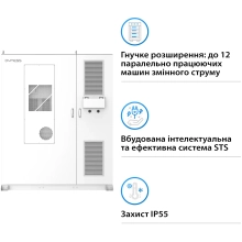 Купить Система хранения энергии Dyness DH200F 100kW PCS 768V 280Ah 215kWh LiFePO4 IP55, 3x50kW MPPT Fire Extinguisher, Air Conditioner - фото 4
