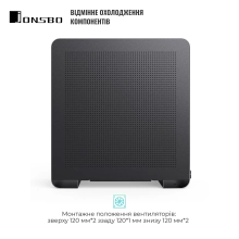Купити Корпус JONSBO U4 Pro MESH Black - фото 4
