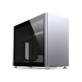 Купити Корпус QUBE i100 Pro Tempered glass Silver (i100-G_Silver) - фото 1