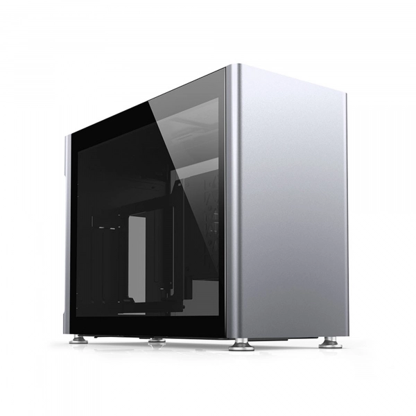 Купити Корпус QUBE i100 Pro Tempered glass Silver (i100-G_Silver) - фото 1