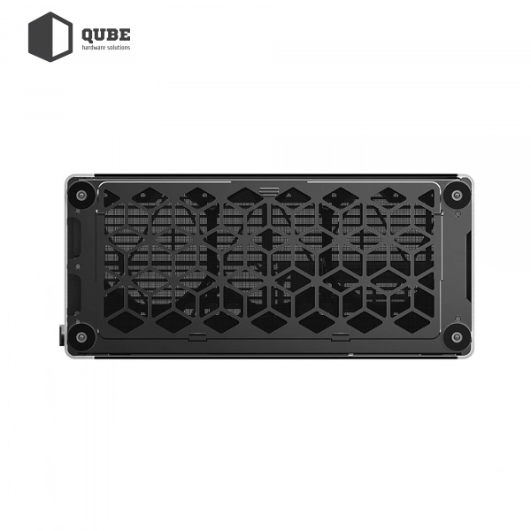 Купити Корпус QUBE i100 Pro Tempered glass Silver (i100-G_Silver) - фото 11