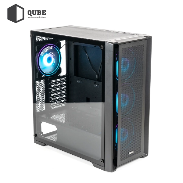 Купить Корпус QUBE ARGON 360 Series Gaming Case (ARGON_F1AU3) - фото 3