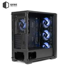 Купить Корпус QUBE ARGON 360 Series Gaming Case (ARGON_F1AU3) - фото 5