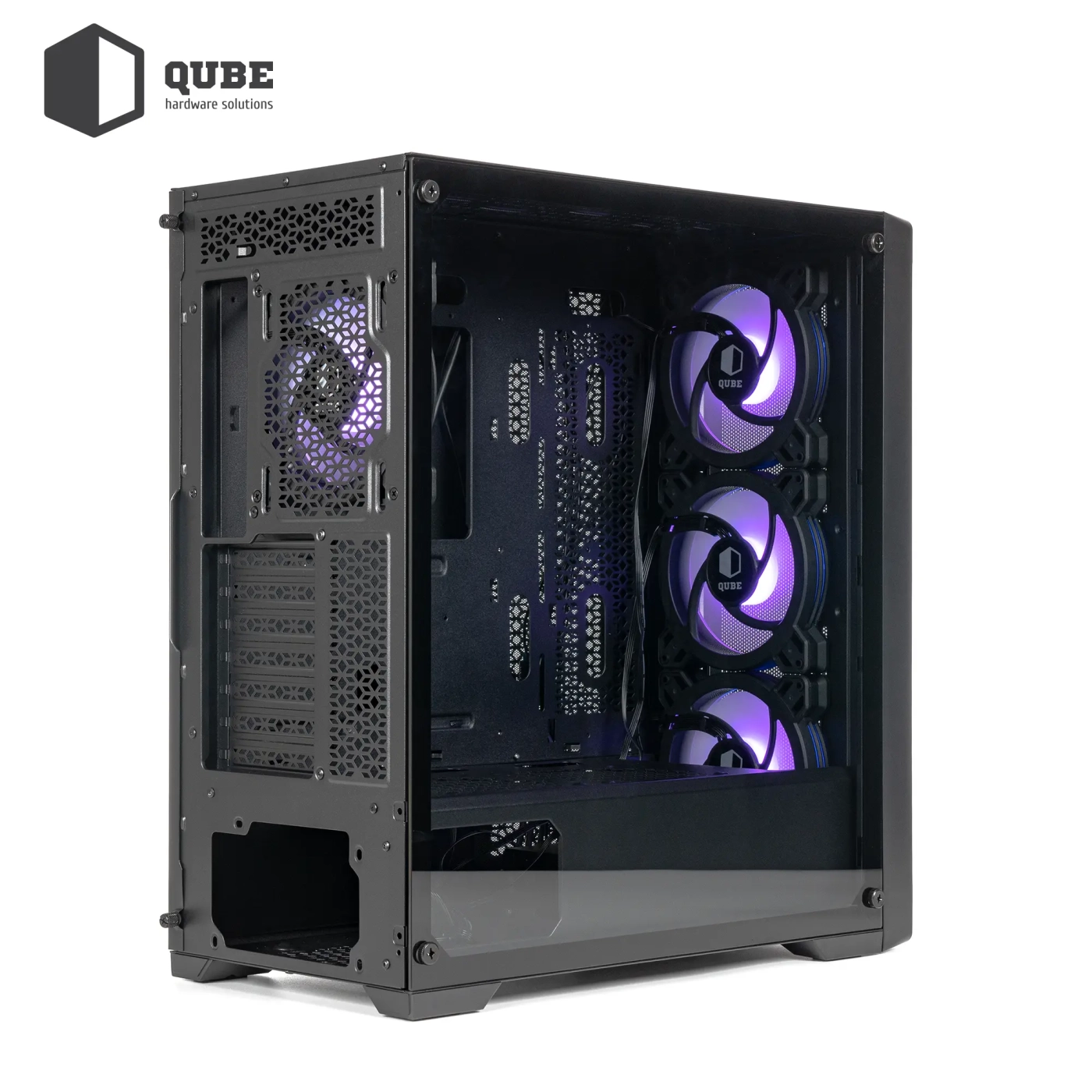 Купить Корпус QUBE ARGON 360 Series Gaming Case (ARGON_F1AU3) - фото 6